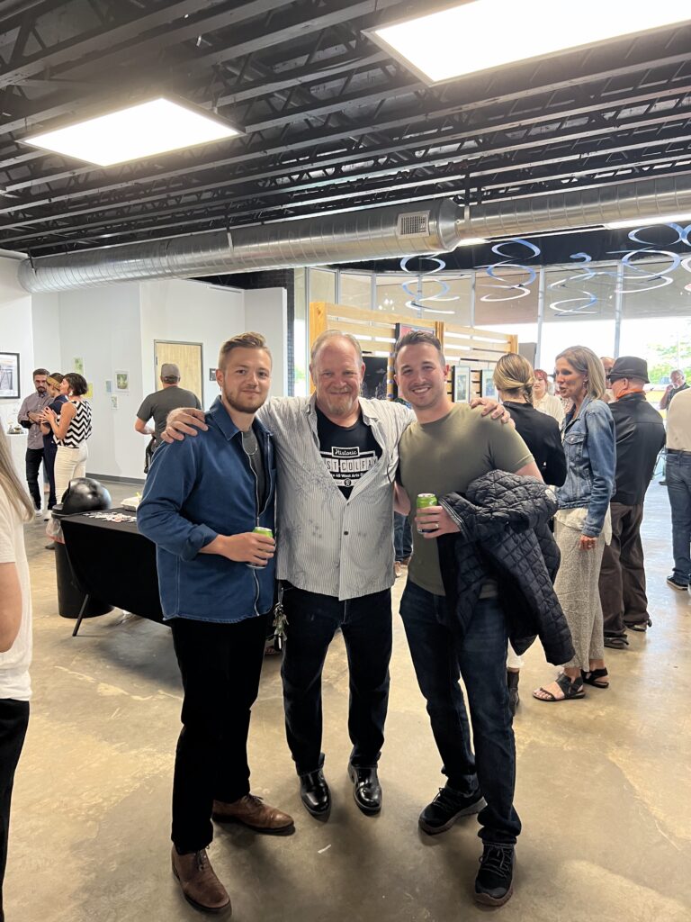 BloomMedia Team with Bill Marino at the 40WestArts Hub
