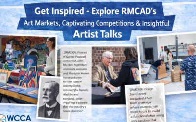 Get Inspired – Explore RMCAD’s Art Markets, Captivating Competitions & Insightful Artist Talks