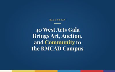 40 West Arts Gala Brings Art, Auction, and Community to the RMCAD Campus
